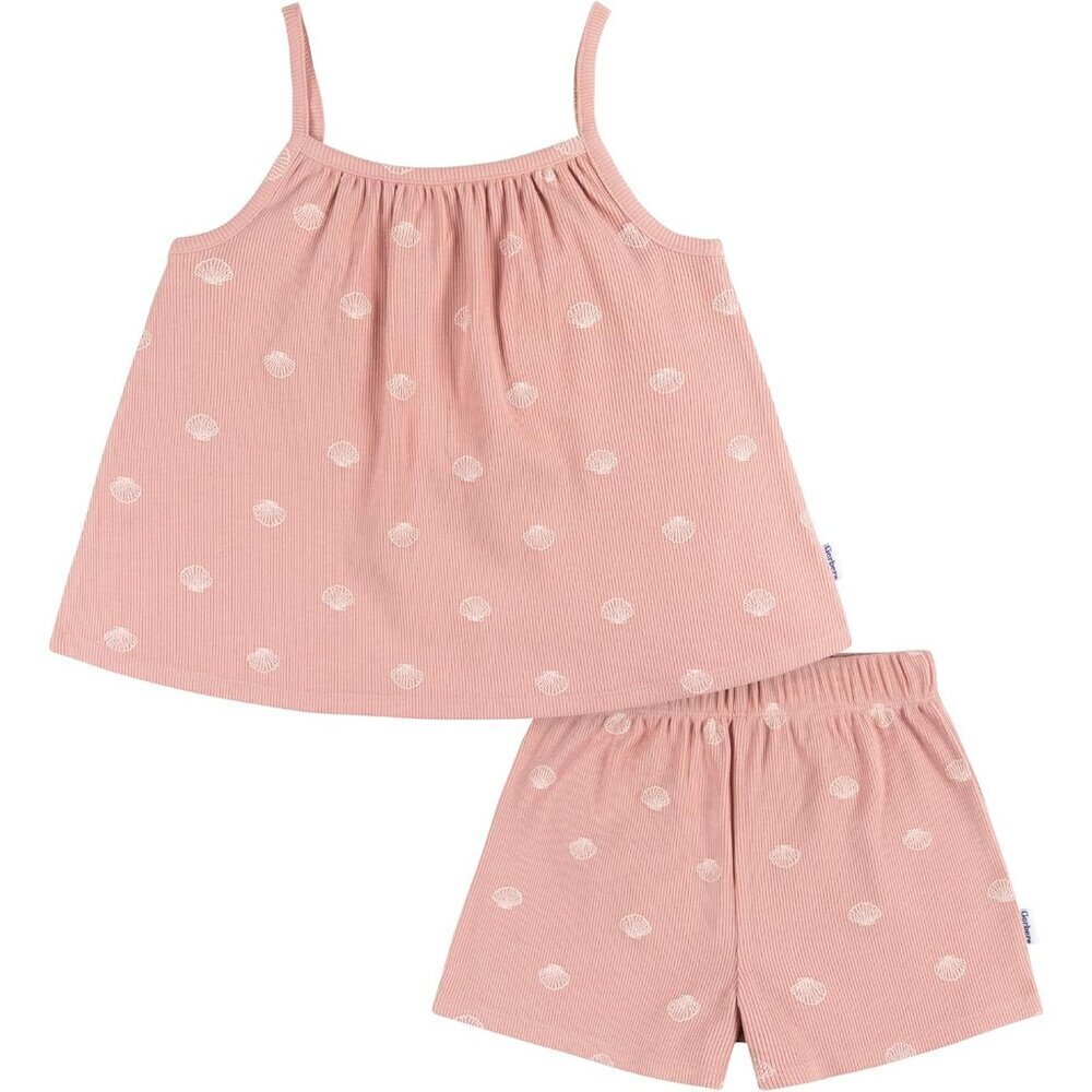 baby-girls Toddler Sleeveless Tank Top and Shorts Set